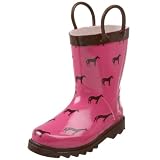 Western Chief Toddler Little Kid Tiny Horses Rain Boot by Western Chief