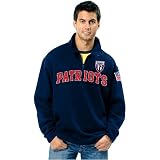 G-III New England Patriots Retro Quarter Zip Fleece