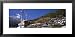 Low Angle View of Terraced Housing on a Mountain, Namche Bazaar, Sagarmatha National Park, Nepal Places Framed Art Poster Print by Panoramic Images, 31x15