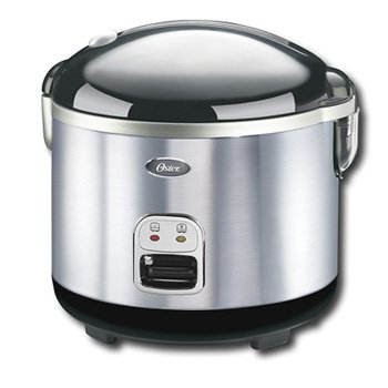 Oster 4724 20-Cup Rice Cooker, Stainless Steel