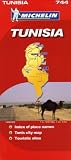 Michelin Map: Africa Tunisia 744 (Michelin Maps) [Map]