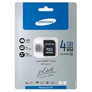 Samsung Micro SDHC PLUS Class 6 Extreme Speed Memory Card - 4GB - MB-MP4GEU