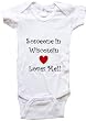 SOMEONE IN WISCONSIN LOVES ME - WISCONSIN BABY - State-series - White, Blue or Pink Onesie / Baby T-shirt