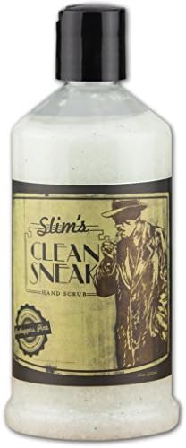 Balsam Pine Scent Hand Scrub - Slim's Clean Sneak Hand Cleaner (16oz), Gluten Free &amp; Vegan Friendly