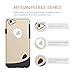 iPhone 6 Plus Case, Slicoo® [Lifetime Warranty] Dual-layer TPU Rubber Protective Carrying Cover Case for iPhone 6 Plus (5.5 inch) (Glod)