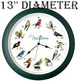 Audubon Singing Bird Clock - 13