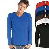 B&C - V-Neck Longsleeve Iggy Classic /men
