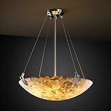 IMAGE OF Justice Design Alabaster Rocks U-Clips ALR-9627-35-NCKL (60