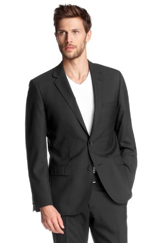ESPRIT Collection N3423B Herren Anzugs Sakko, Gr. 94, Schwarz (black 001) Preisvergleich