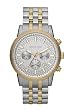 Michael Kors - Men's Scout Chronograph Watch, Silver-Color/Golden - MK8238