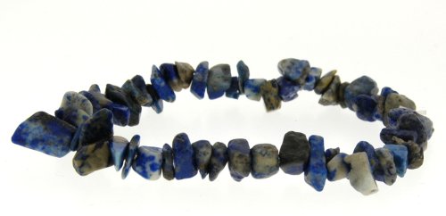 Click here to buy Lapis Lazuli Chip Bracelets by ToltecTraders.com.