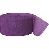 Party Streamer, 81-Feet, Purple