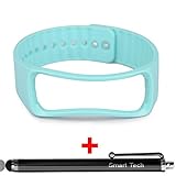 Smart Tech Store Teal Replacement Band With Clasp for Garmin Vivofit Only /No tracker/ Wireless Activity Bracelet Sport Wrist band Garmin Vivo fit Bracelet Sport Arm Band Armband