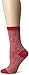 Anne Klein Women's Diamond Wool Blend Boot Sock