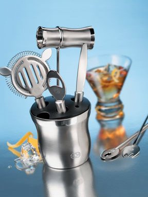 Calphalon 7-Piece Stainless-Steel Barware Set by Calphalon