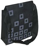 Freeset Window Black Vegan Courier Bag
