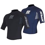 Jet Pilot Mens F22 Flight Jacket Wetsuit Neoprene Top