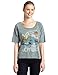 Junk Food Juniors Smurfs Off The Shoulder Dolman Crew