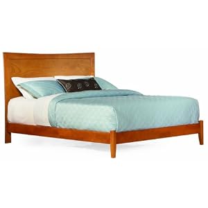 Miami Platform Bed with Open Foot Rail