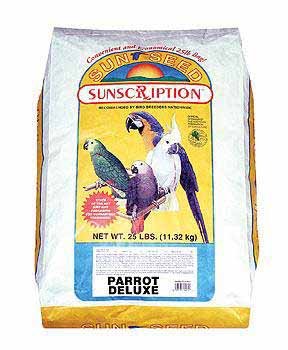 Parrot Mix Deluxe Pet Bird Food - 25 Lbs
