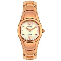Seiko Women's Vivace Rose Goldtone Watch #SUJ694