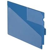 (Price/BX)Out Guides, Recycled Vinyl, 50 Ct, 12-3/4x9-1/2, Blue