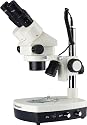 4x-80x Binocular Stereo Zoom Microscope with Dual Lighting