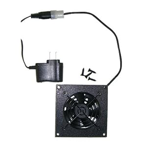 CabCool 1201 Lite Single 120mm Fan Cooler Kit for Cabinet / Home Theater