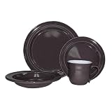 Emile Henry 4-Piece Urban Dinnerware Set, Slate