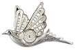 Brooch, 'Filigree Dove'