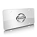 Nissan 3D Logo Stainless Steel Chrome Steel License Plate