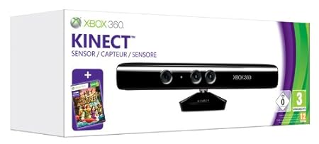 Microsoft Kinect (Sensore interattivo) + Kinect Adventures [Bundle]