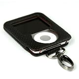 Case-Mate IPN3GPDC-PB iPod Nano 3G Cover with Dangle Clip - Perforated Black