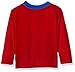 Marvel Boys' Big 2-Piece Pajama Set, Avenger Blue, 8
