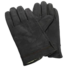 London Stag Genuine Lambskin Leather Mens Executive Gloves