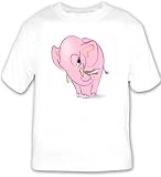 T-shirt with plant, feeding, baby, elephant, animal