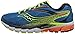 Saucony Men's Ride 8 Running Shoe, Deepwater/Citron/Orange,9 M US