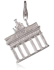 VINANI brand Germany 925 Sterling Silver Charm Pendant Brandenburger Tor shiny Berlin HBRA