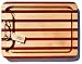 Single Handle Equestrian Bit Appetizer Board - Multi Stripe - 15