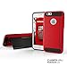 Caseguru Armor Guard Slim Fit Case for iPhone 6 / iPhone 6S (4.7 Inch) [Stand Feature] - Red