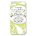 diycover iPhone 5 5S Case - Christian Theme - Bible Verse Philippians 4:13 - Durable and lightweight Cover Case
