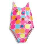Bathing Babes by Rubbies - Toddler Girls One Piece Bathing Suit, Pink, Multi