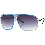 A|X Neon Aviator Sunglasses - Armani Exchange Adult Sports Eyewear - Blue Fluorescent/Gray Shaded / One Size Fits All A|X Neon Aviator Sunglasses - Armani Exchange Adult Sports Eyewear - Blue Fluorescent/Gray Shaded / One Size Fits All