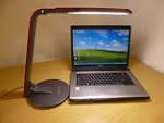 Daylight Desk Lamp Metallic Red 8 Wat...