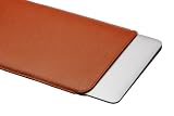UPPERCASE Genuine Leather Pouch / Sleeve Case for the Macbook Air 11 11.6 inch, Brown
