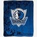 Dallas Mavericks Royal Plush Raschel NBA Blanket Micro Series
