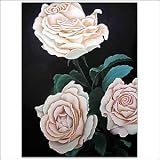 White Roses - Bali Fine Art - CraftNetwork