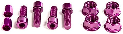 Xposure BMX Bike Nuts and Bolts Kit - Purple