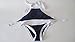 Lukitty Women's Sexy 2PCS High Neck Halter Bikini Sets Swimsuits Swimwear