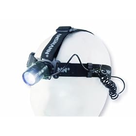 Ansmann - HD5 - Lampe frontale LED - 300 lux - Port�e 100 m